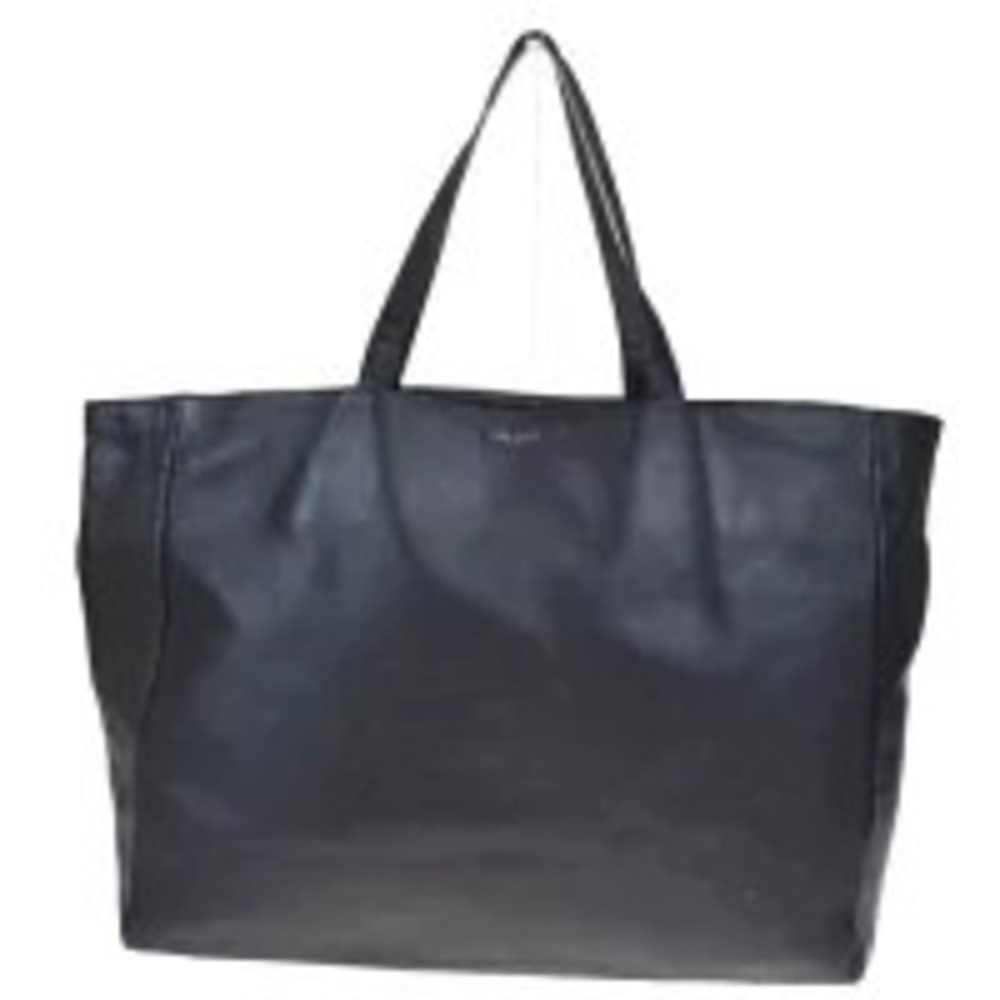 Saint Laurent Shoulder Bag Tote Black Full Leather